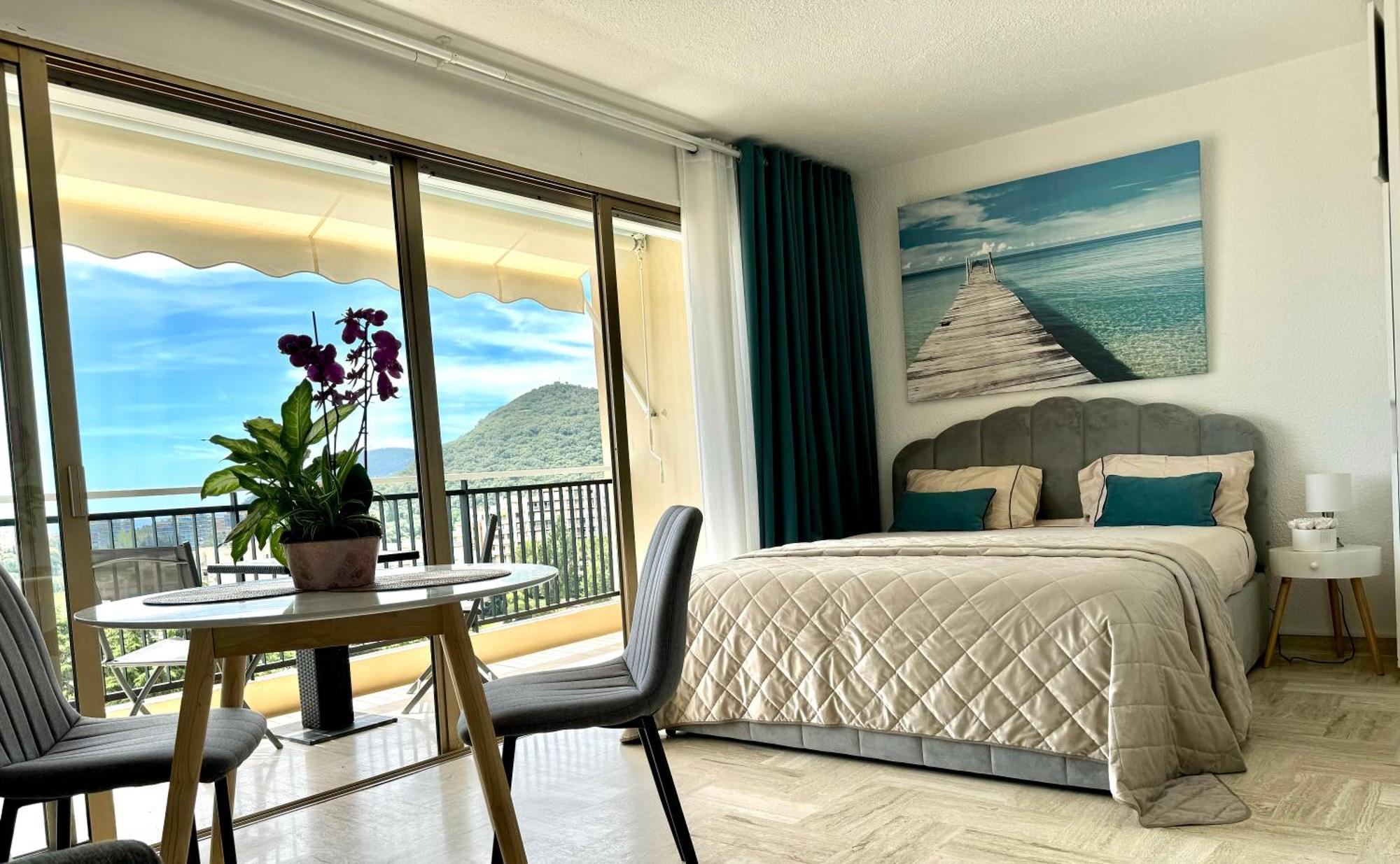 My Resid Appart Cannes Marina Vue Mer Mandelieu Dış mekan fotoğraf