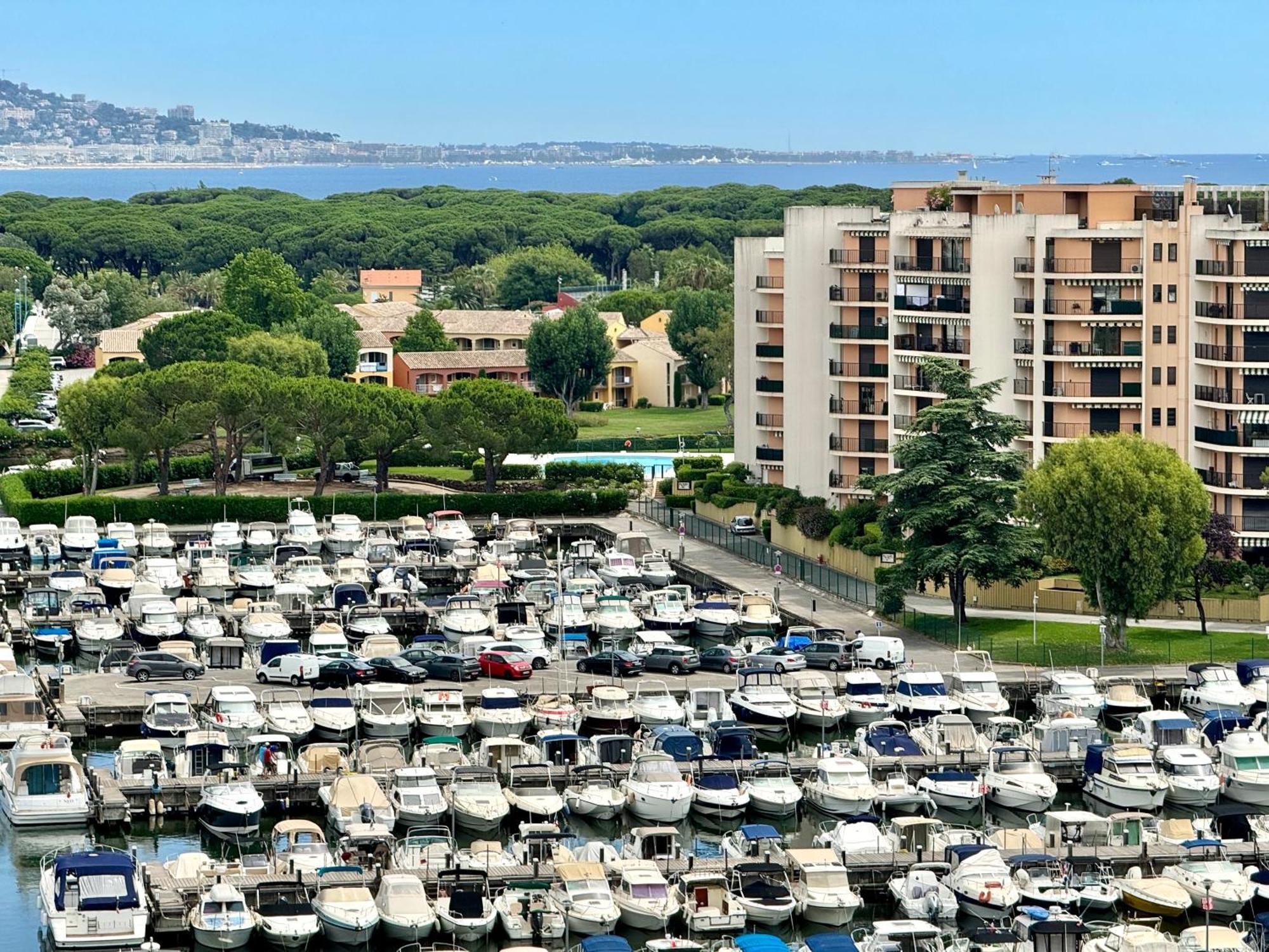 My Resid Appart Cannes Marina Vue Mer Mandelieu Dış mekan fotoğraf